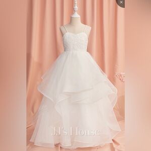 JJs House Layered Formal Kids Dress size 9